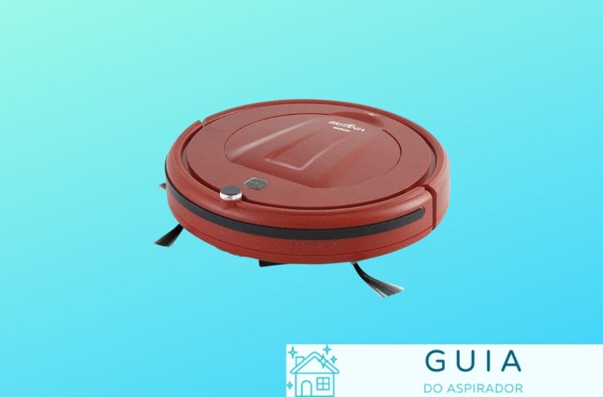 ASPIRADOR ROBO, Britânia, BAS03V, BIVOLT, Vermelho