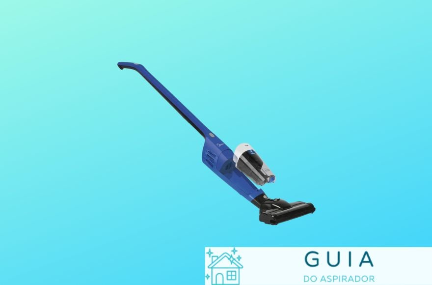 Aspirador de Pó Vertical Midea 2 em 1 Bateria 18V Agil sem Fio Azul Bivolt