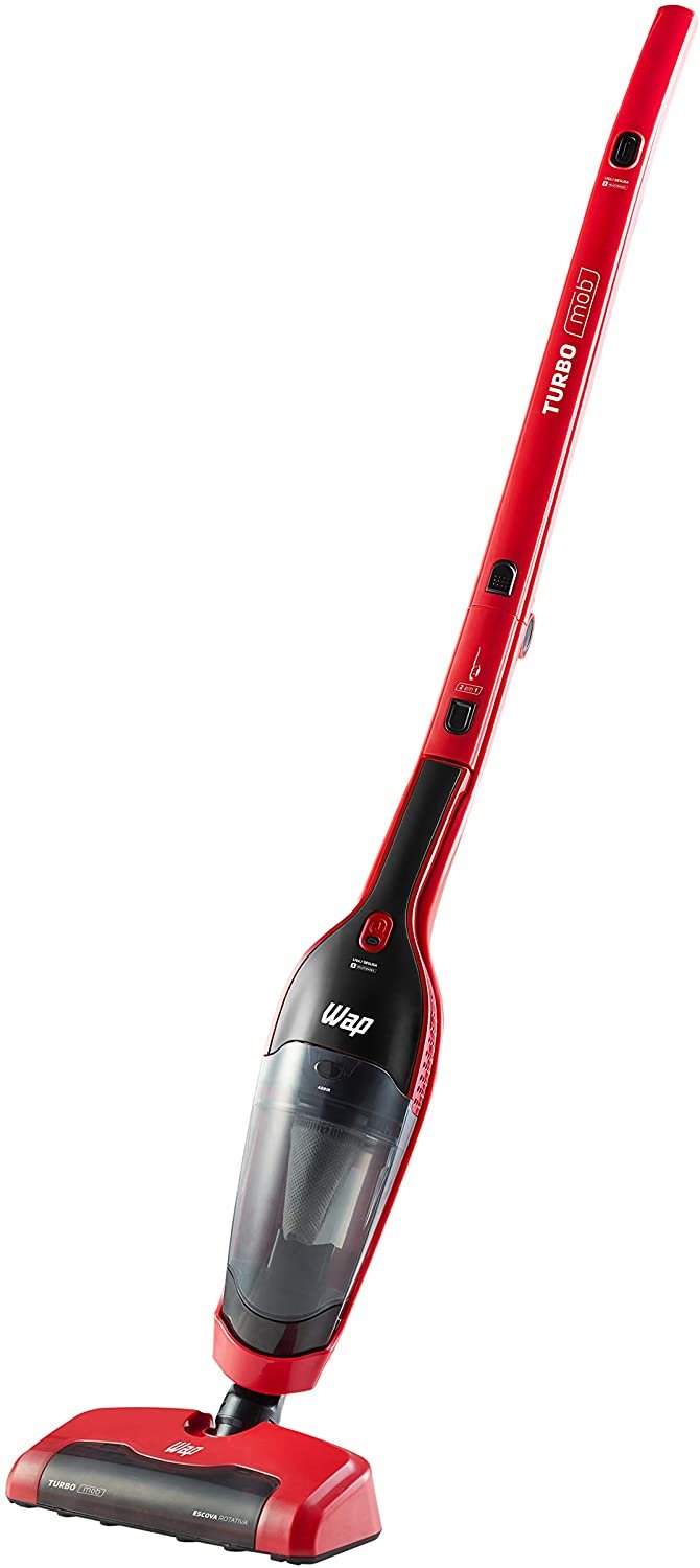 Aspirador de Pó Vertical Sem Fio WAP TURBO MOB 2 em 1