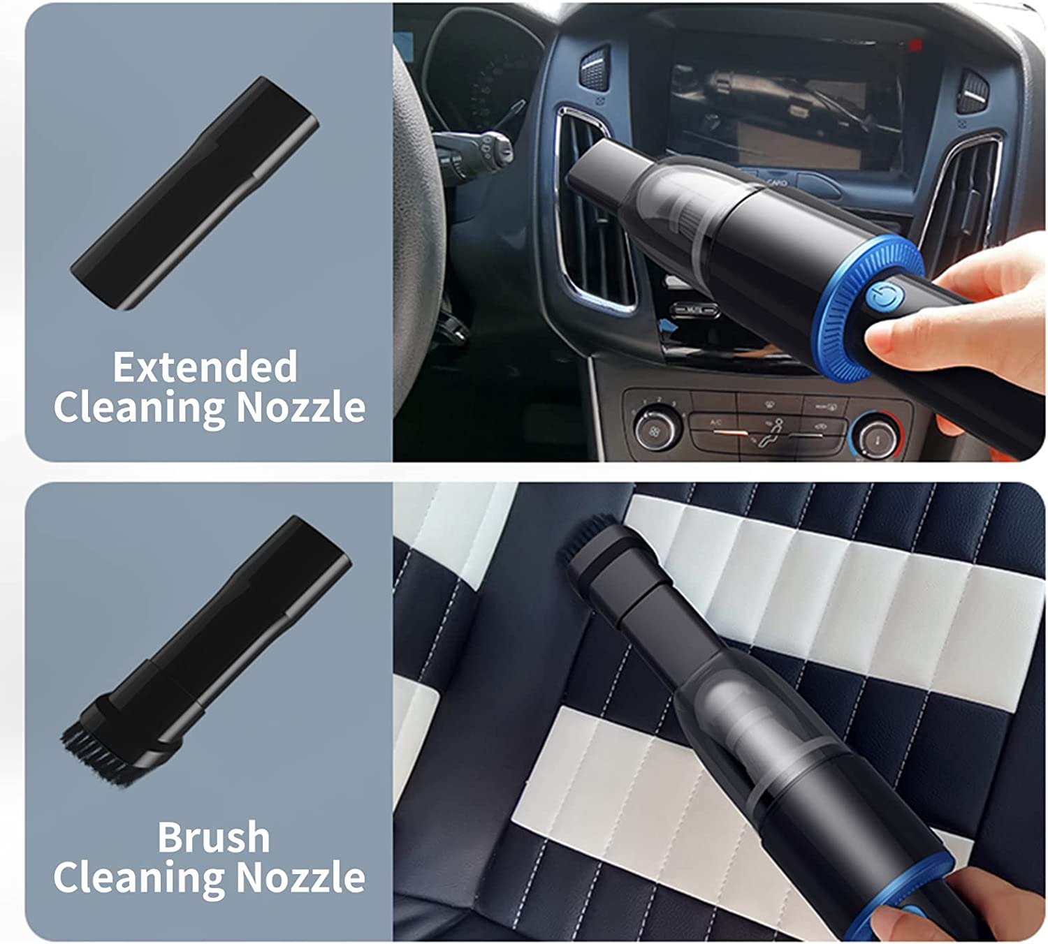 usando o Queenser 10000Pa no carro