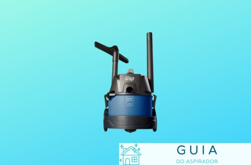 Aspirador de Pó e Água Compacto WAP GTW BAGLESS 1400W 6 Litros 160 mbar