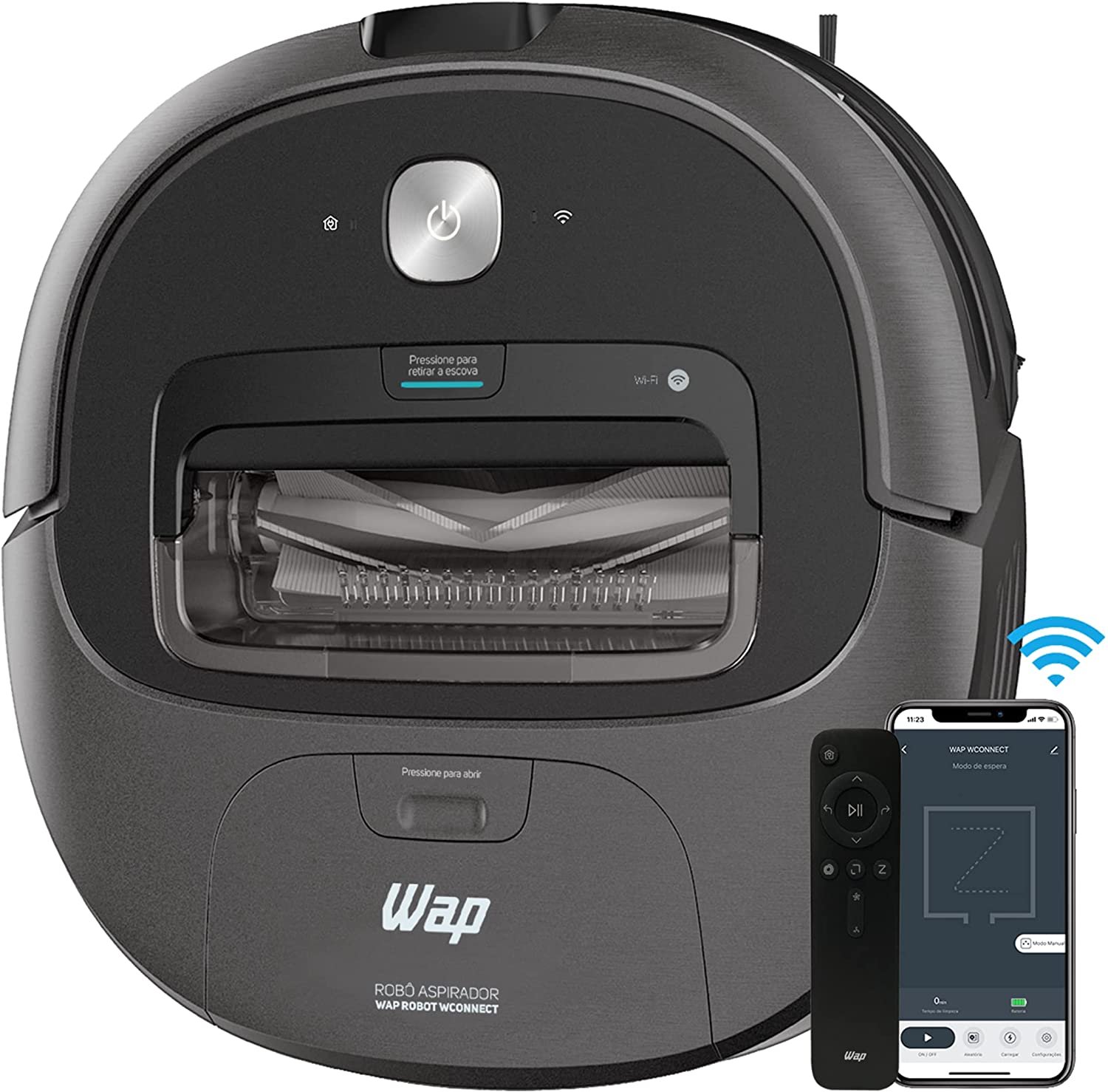 Robô Aspirador de Pó WAP ROBOT WCONNECT