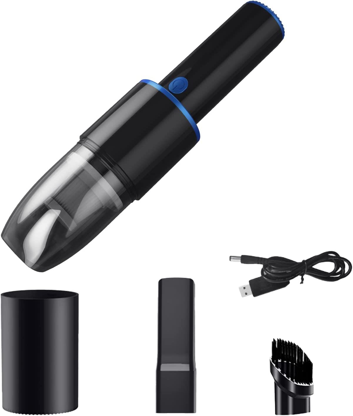 Aspirador de pó de carro portátil Mini﻿ Queenser 10000Pa